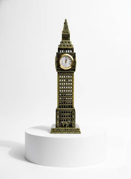 RSTIQUE Big Ben London Clock Showpiece | Vintage Table Decor Decorative Showpiece  -  18 cm