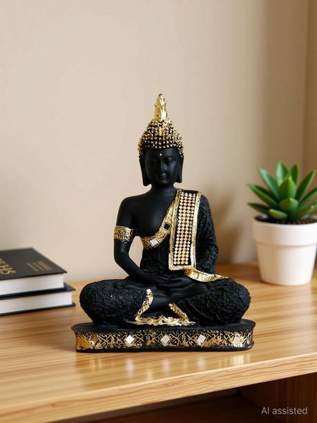 SMRK shamadhi buddha Decorative Showpiece  -  5 cm