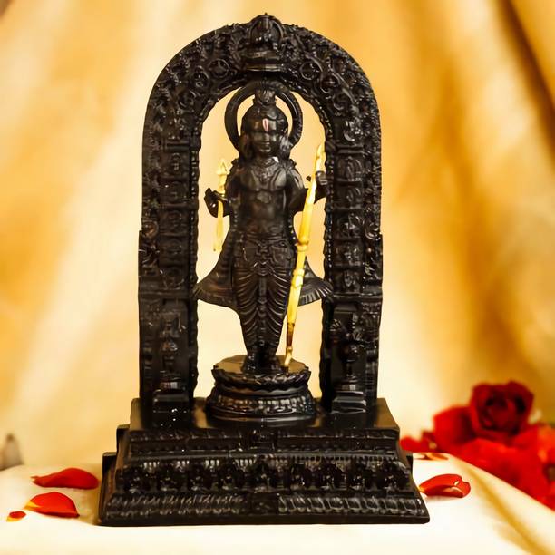 DevDravya Shree Ram Lalla Murti, Idol for Pooja Shree ramlalla ayodha murti Decorative Showpiece  -  25 cm