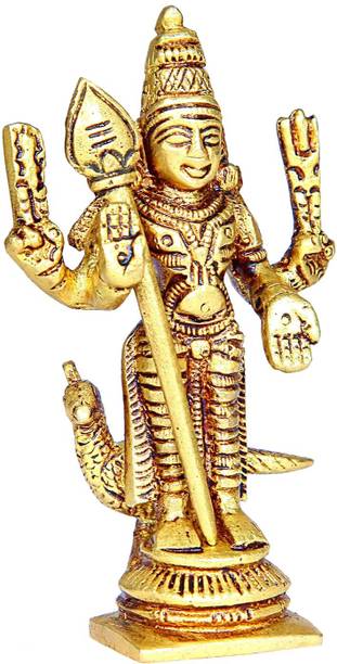 RR Boutique Murugar Decorative Showpiece  -  9 cm