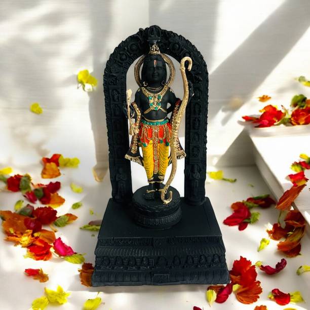 Artistic Bliss Shree Ram Lalla Murti/God Idols/Ayodha's Shree Ram Statue/Home Decor Decorative Showpiece  -  16.7 cm