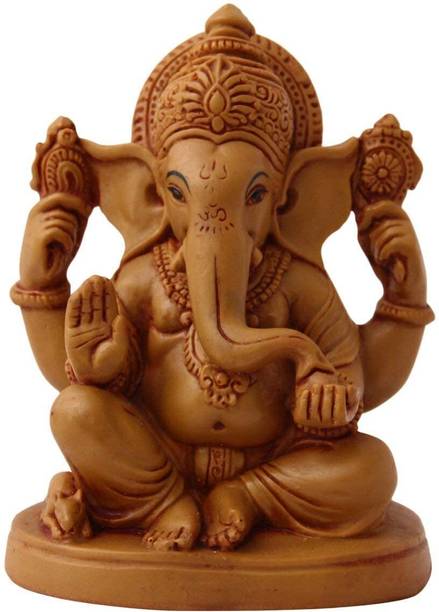 SHREE RAM IMPEX Lord Ganesha Idol Murti Showpiece Home Office Temple Decorative Showpiece  -  6 cm