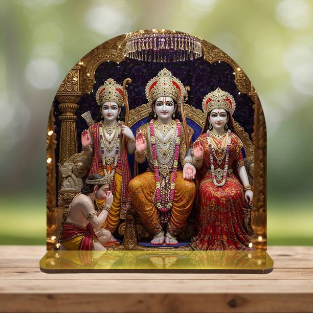 Kaqeink Ram Sabha Tabletop Idol Decorative Showpiece  -  14.224 cm