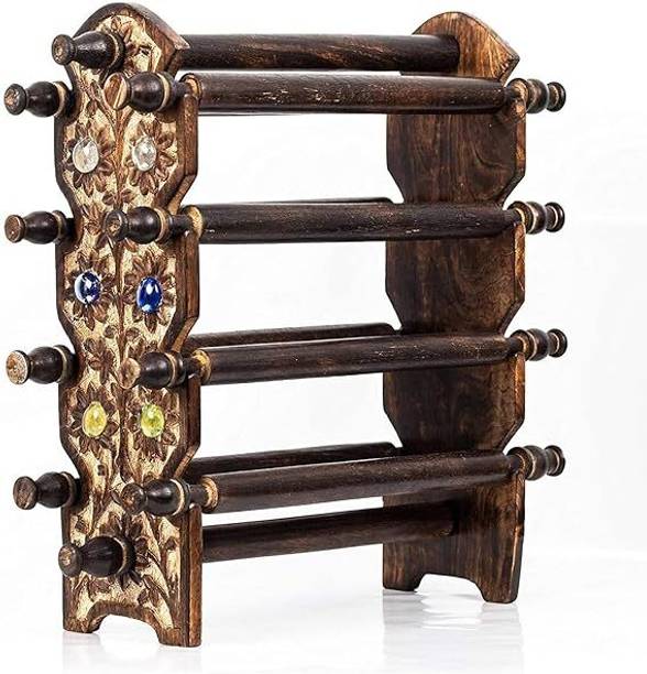 Hven Wooden Bangle Stand For Bangles | Home Decor | Women Gift Bangles For Or Chudi Decorative Showpiece  -  40 cm
