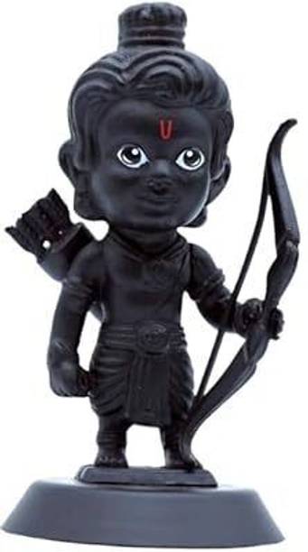 Prmo store Lord Ram Idol for Car Dashboard, Home & Office Spiritual Decorative Showpiece  -  9.5 cm