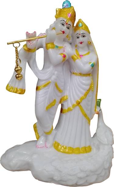 VAMIKA HANDICRAFTS Radha Krishna Statue Decorative Showpiece  -  21.5 cm