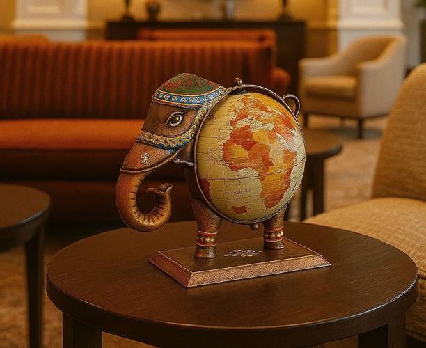 Vara Art Rajasthani Home Decor Handicrafts|Home Decorative Items in Living Room,Bedroom Decorative Showpiece - 25 cm