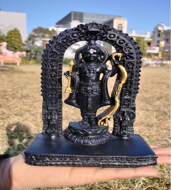 SBBCO Divine Magnet Ram Ram Darbar Idol for Home Temple and Office Decor Decorative Showpiece  -  17.77 cm