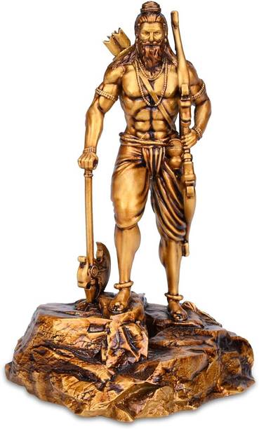ARTARIUM Vishnu Parashuram Avatar Statue For Home Decor Office Decor Gift Item Decorative Showpiece  -  17.78 cm