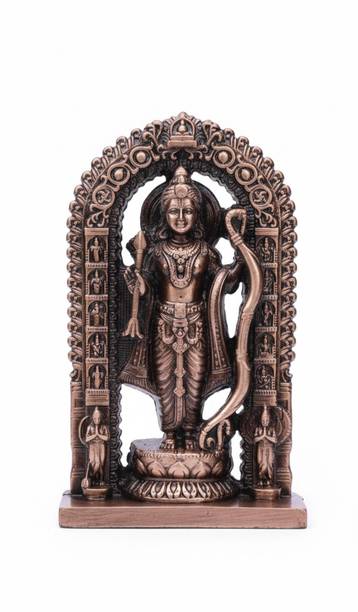 UPOHARIN Ram Lalla Copper-V7 Decorative Showpiece  -  7 cm