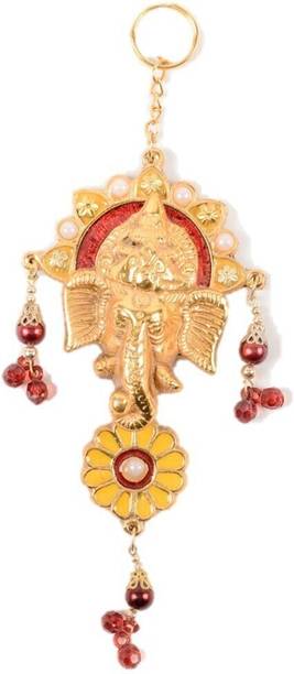 JaipurCrafts Designer Lord Ganesha Wall Hanging for Home/Office Enterance Decorative Showpiece  -  20.32 cm