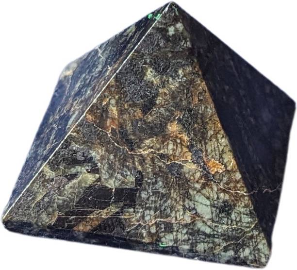 Maitri Export Flower Tourmaline 1 inch Pyramid Decorative Showpiece  -  3 cm
