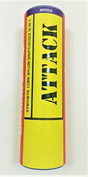 LI-NING Attack Nylon Shuttle  - Yellow