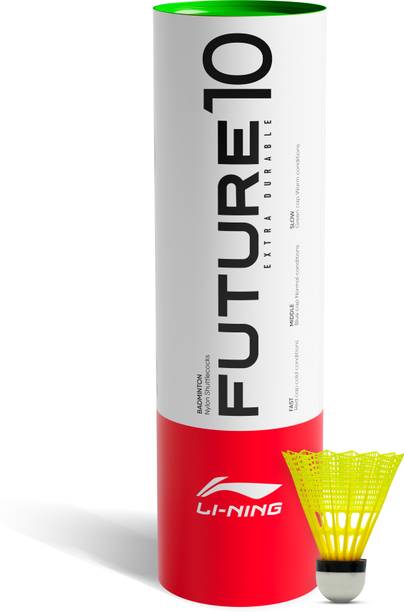 LI-NING Future 10 नायलॉन शटल  - पीला