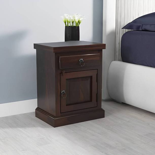 Devsignature Solid Sheesham Wood Bed Side Table For Bed Room Solid Wood End Table