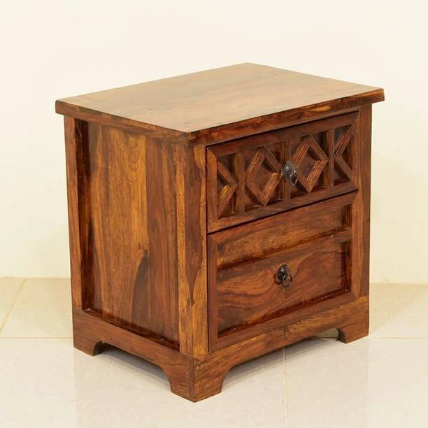 Mamata wood decore Sheesham Wood Bedside/End/ Side Table With Drawer Storage For Bedroom/Livingroom Solid Wood Side Table