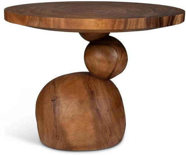 Quick Artsy Solid Wood Bedside Table