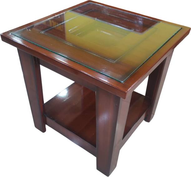 ETWARI light walnut coffee table Engineered Wood End Table