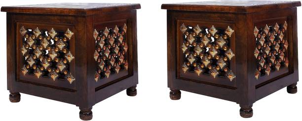 Giftoshopee Solid Wood Side Table