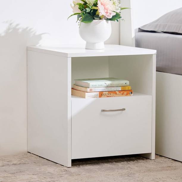 THE WOODEN CITY Engineered Wood Bedside Table