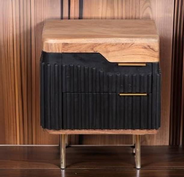 ABC Solid Wood Side Table