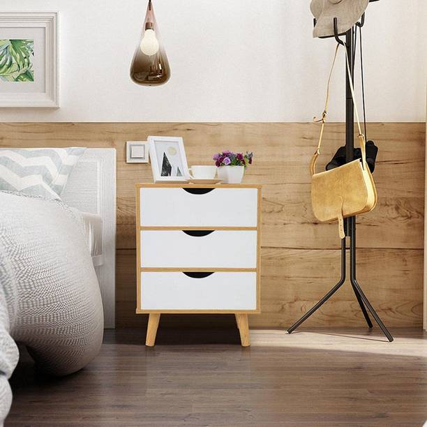 APRODZ Sheesham Wood Side Table For Bed Room / Living Room| Drawer Storage Solid Wood Bedside Table