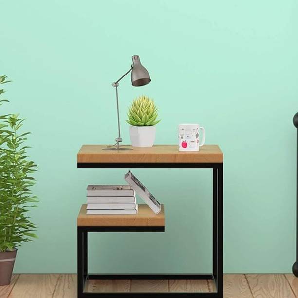 RunamWoods Wooden End Table | Stylish Side Table for Living Room, Bedroom, or Office Solid Wood End Table