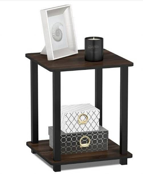 ANJNEYDECOR TRADERS Book Shelf-Wooden Multipurpose Book Storage Engineered Wood Side Table