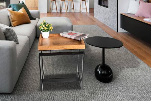 RENAISSANCE KRAFTS SOLID WOOD SIDE/END TABLE FOR LIVING / BEDROOM. Solid Wood End Table