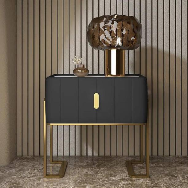 NG Decor Bedroom Living Room End Side Table With Storage Drawer Cabinet Night Stand Engineered Wood Bedside Table