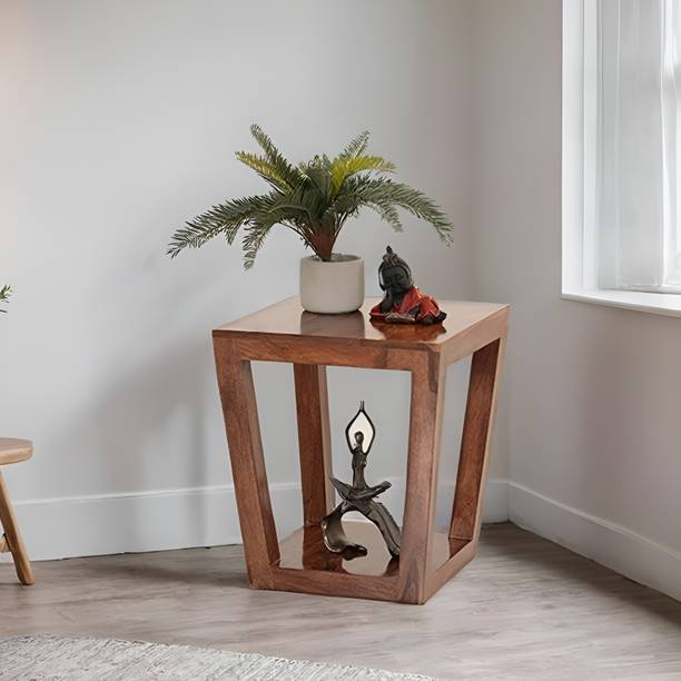 newaranya Engineered Wood Side Table
