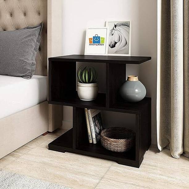 THE PINEWOOD ENTERPRISES Modern Folding Matte Finish Side Table End Table Living & Bed Room Decor Engineered Wood Side Table