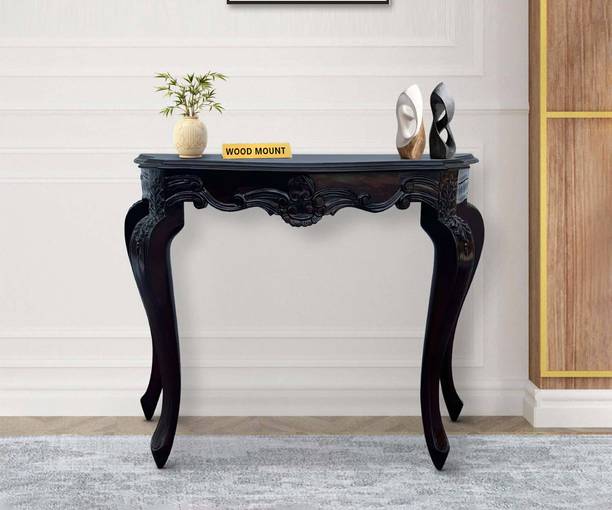 Rukmaajee Sheesham Wood Console Table With Storage For Bedroom, Living Room, side table Solid Wood Console Table