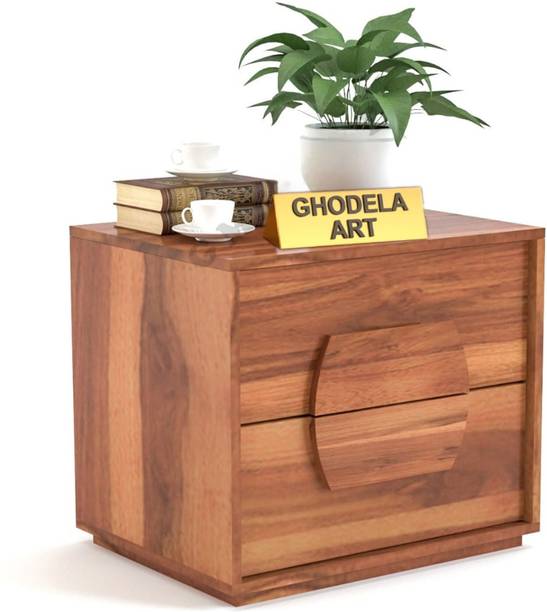 Ghodela Furniture Bedside Table | Bed Corner Table | Drawer Table | Side Table for Bed Solid Wood Side Table