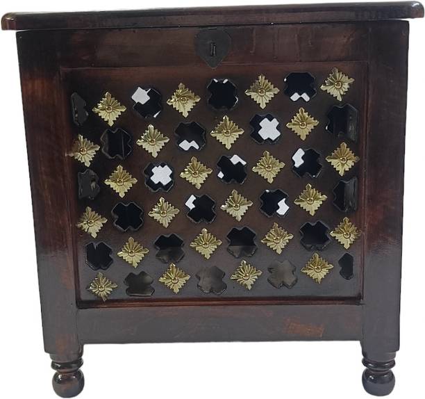 Giftoshopee Engineered Wood Bedside Table
