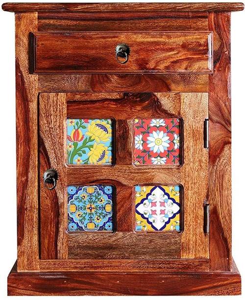 SHEKHAWAT Solid Wood End Table