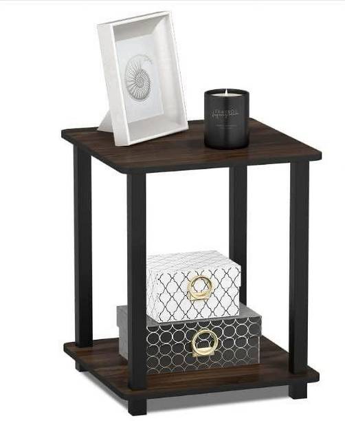 AM MASTER Modern Double Top square Coffee Table | Side Table Engineered Wood Side Table