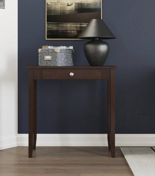 Streemcraft Wooden Console Table for Living Room Solid Wood Console Table