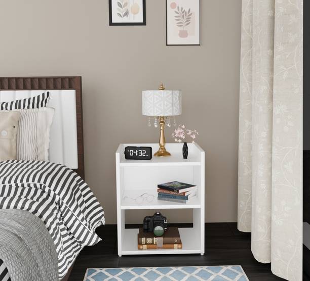 Spyder Craft Multipurpose Sofa Side , Bed Side Table Floating Night Stand Engineered Wood Bedside Table