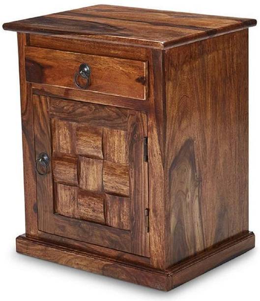 vishwakarma arts VFHbedside Solid Wood Bedside Table