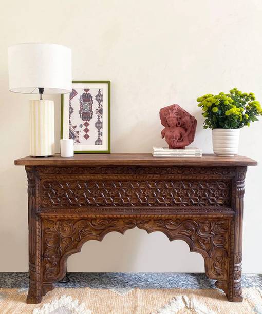 The Craftology CL-151 Solid Wood Console Table