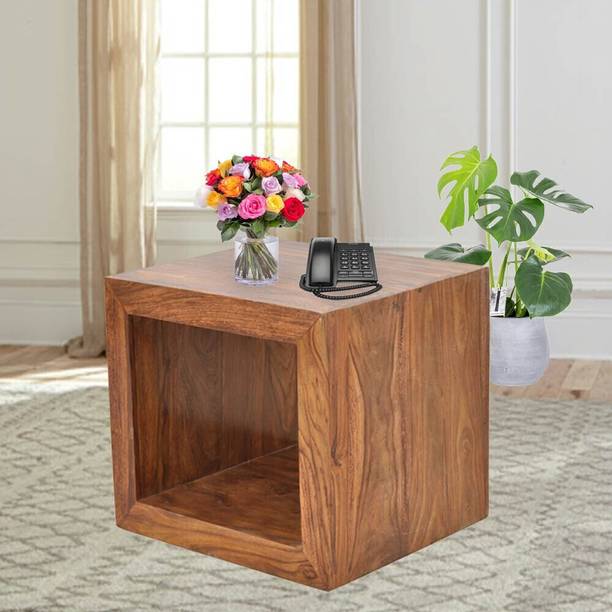 SHRI MINTU'S Solid Sheesham Wood Bed Side Table For Bed Room / Living Room Solid Wood Bedside Table
