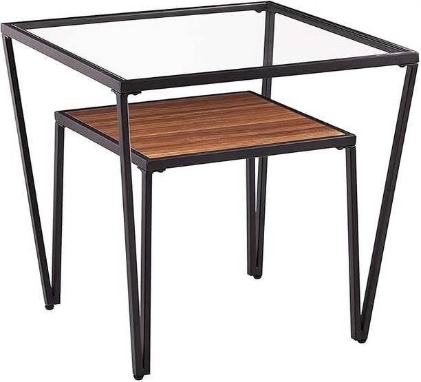 Indian Decor Metal Side Table