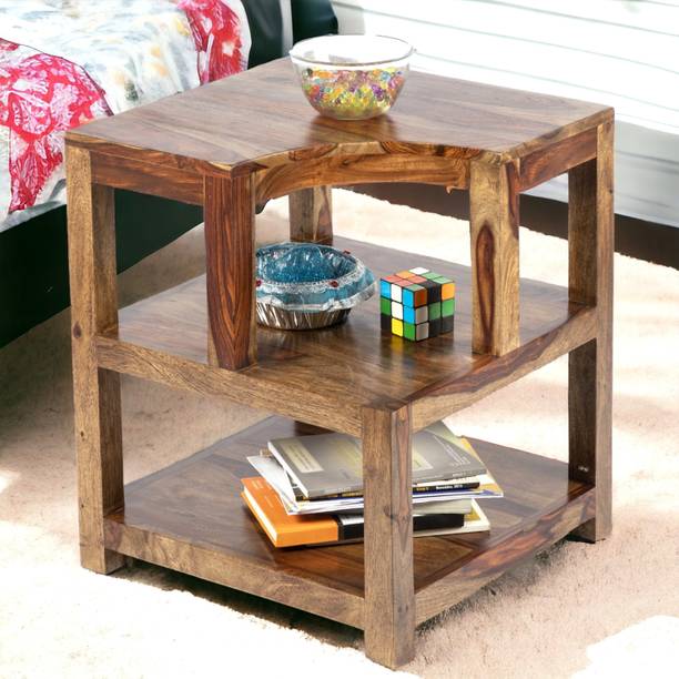 इमागिने प्रोडक्टस Rosewood (Sheesham) सॉलिड वुड बेडसाइड टेबल