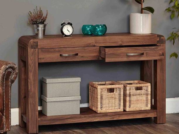 Cherry Wood Rosewood (Sheesham) Solid Wood Console Table