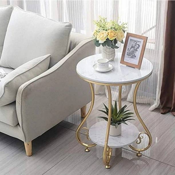 WoodenLegacy Metal Side Table