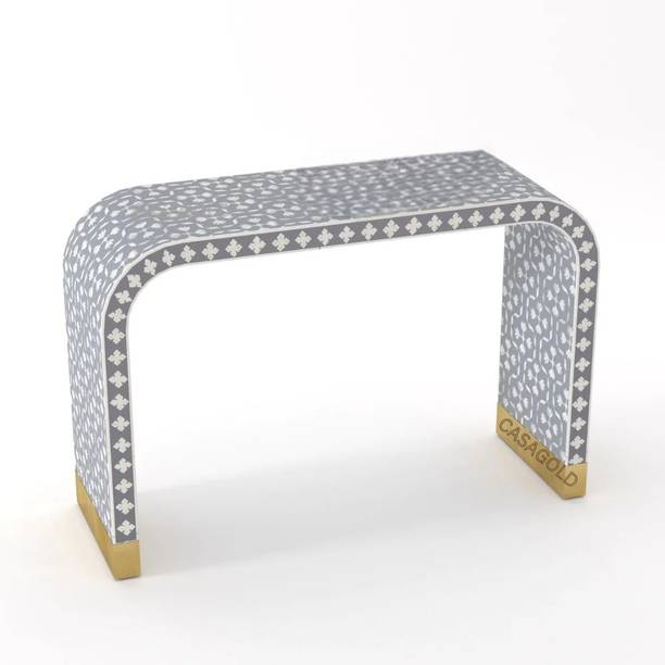 JODHA Bone Inlay Floral Solid Wood Console Table
