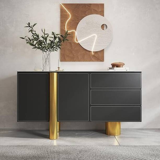 NG Decor Engineered Wood Side Table