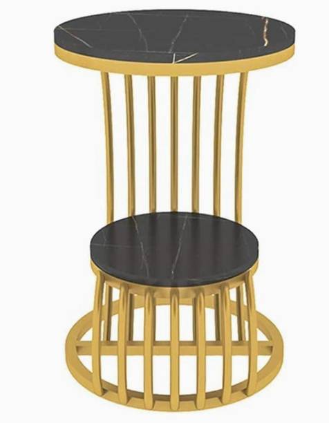 Unique Arts Shoppee Metallic Masterpieces: The Elegance of Metal Tables" End Table For Living Room Metal Side Table