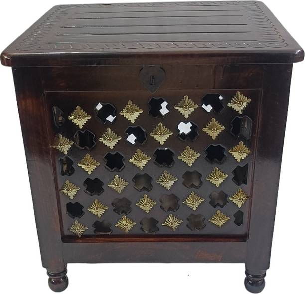 Giftoshopee Engineered Wood Bedside Table